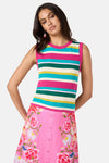 Gorman - Morgan Knit Stripe Tank - stripe
