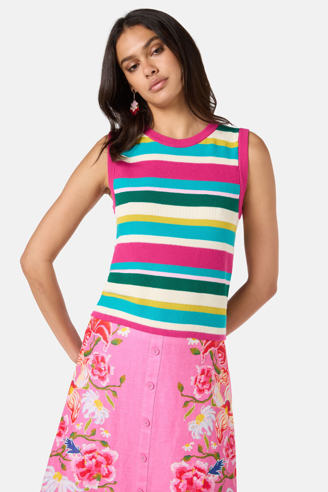 Gorman - Morgan Knit Stripe Tank - stripe