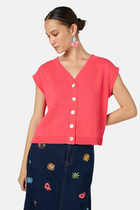 Gorman - Sabal Knit Top - red