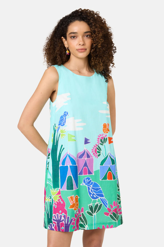 Gorman - Caravan Holiday Shift Dress - print