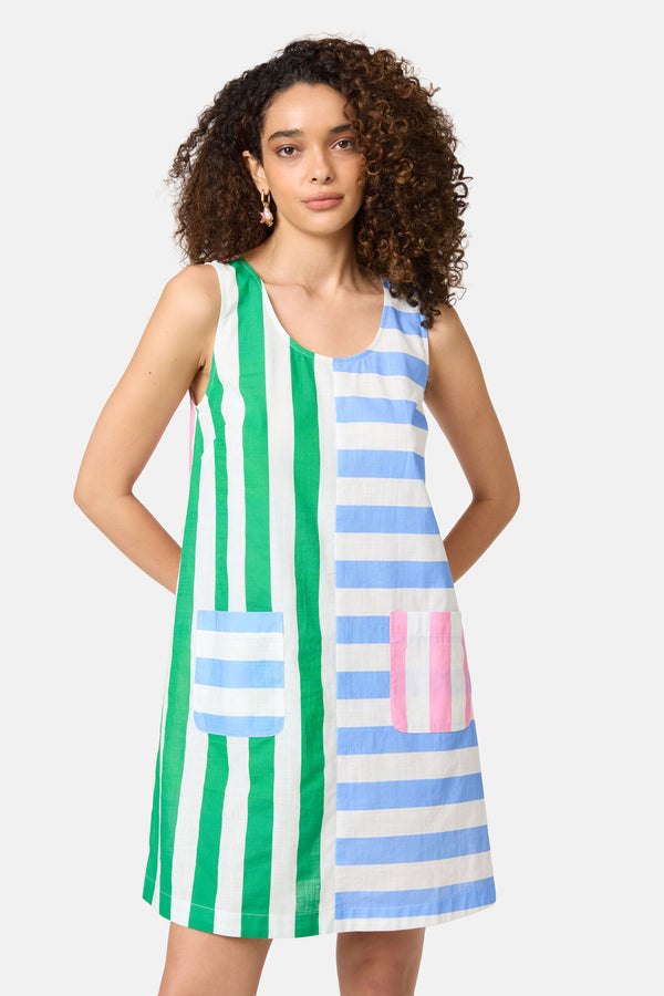 Gorman - Beach Stripe Swing Dress - stripe