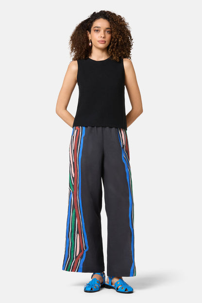 Gorman - Hello There Knit Tank - black