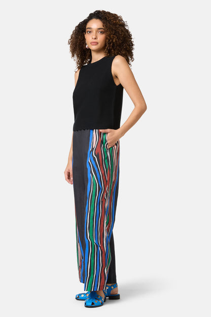 Gorman - Hello There Knit Tank - black