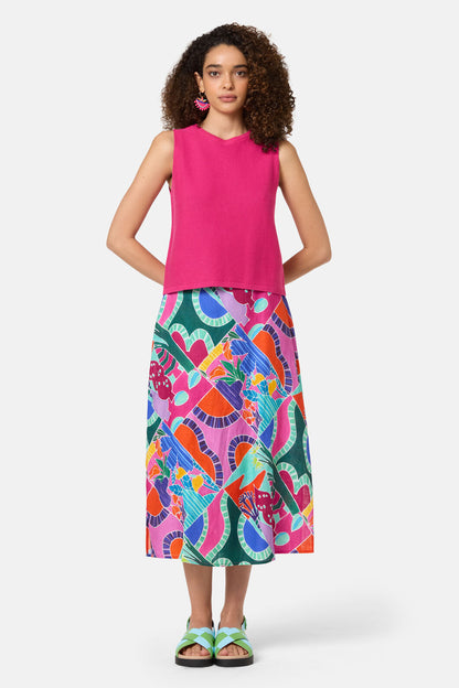 Gorman - Hello There Knit Tank - pink