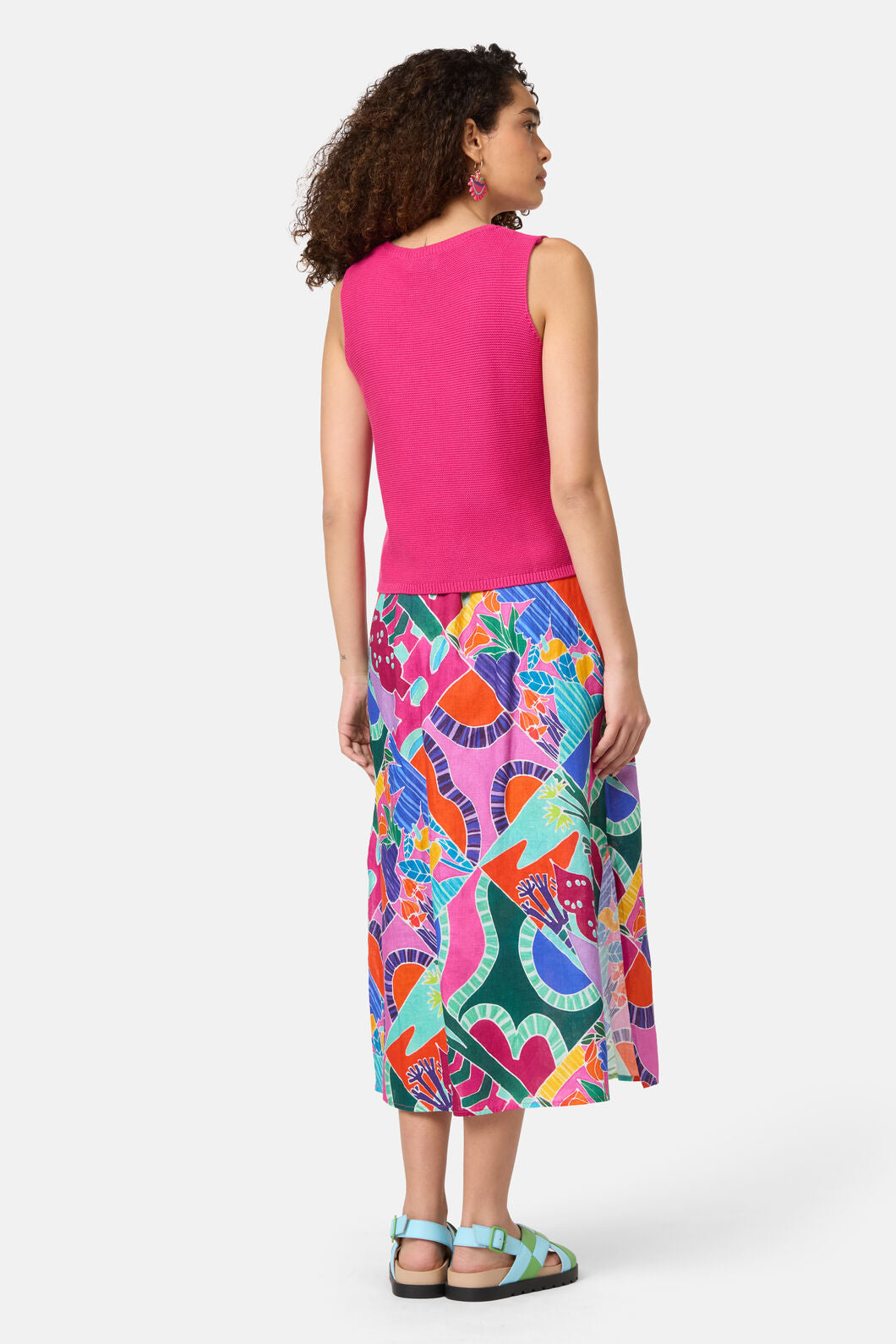 Gorman - Hello There Knit Tank - pink