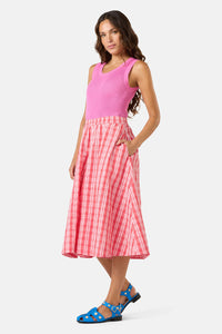 Gorman - Highland Check Skort - red