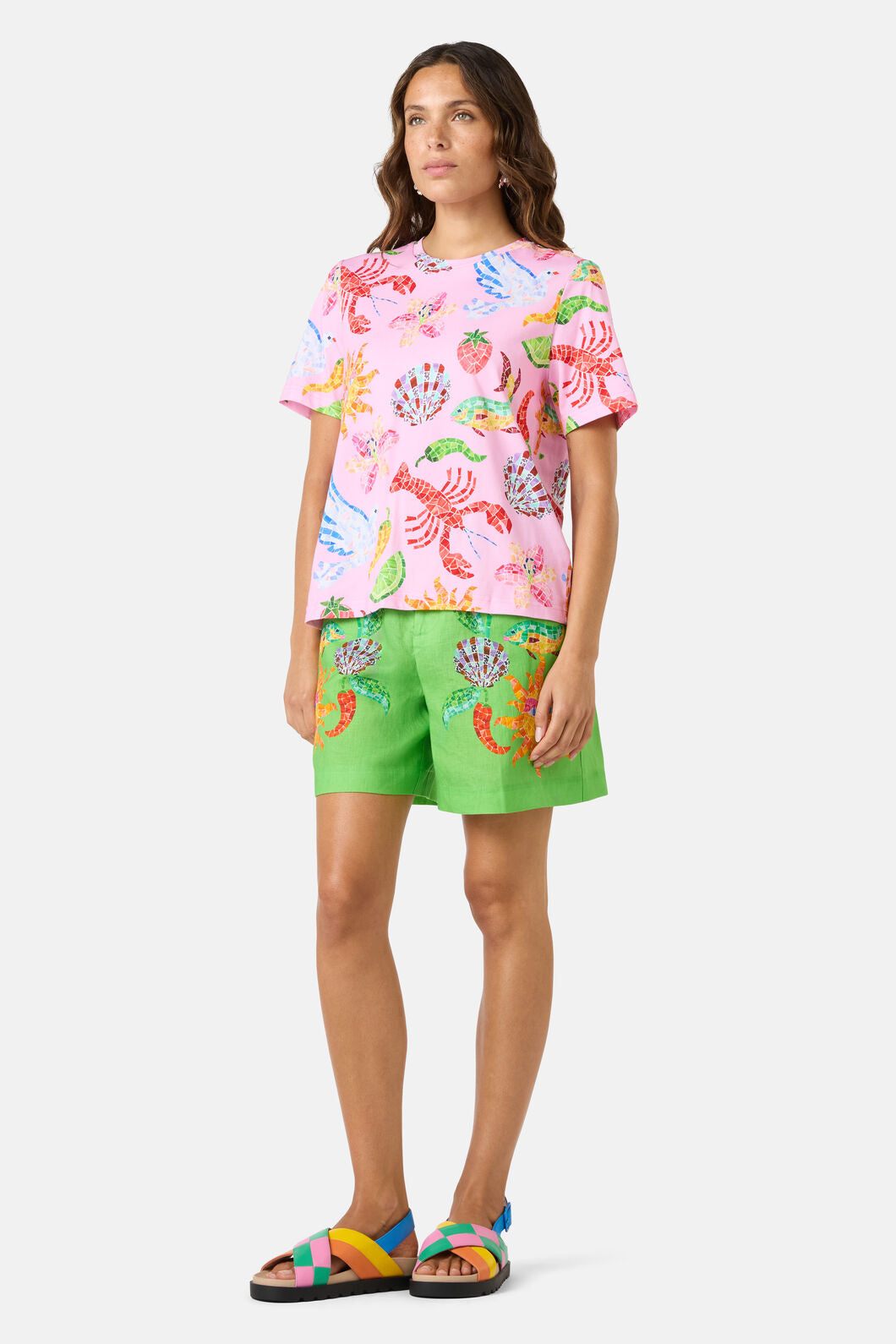 Gorman - Mosaic Mile Print Classic Tee - print