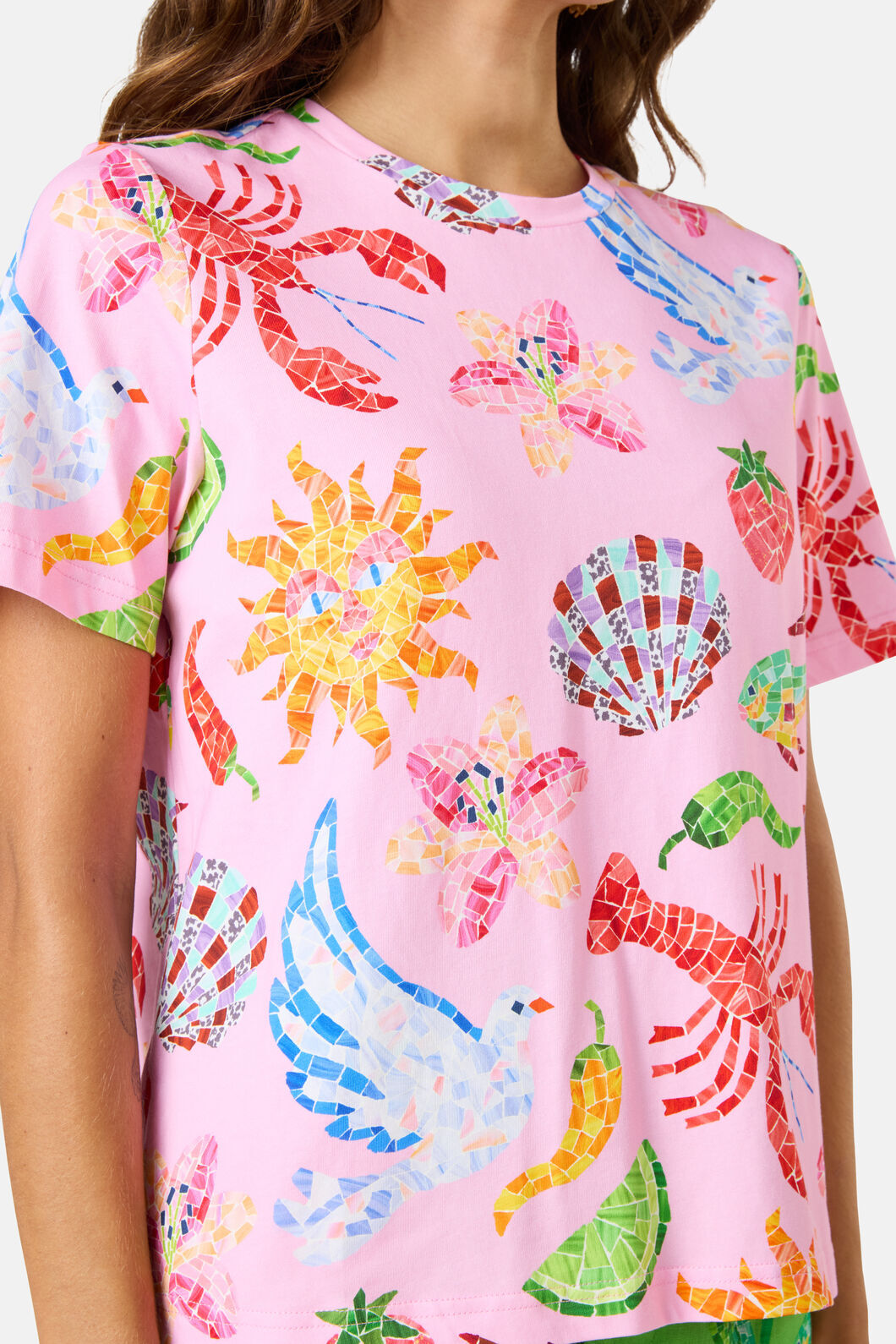 Gorman - Mosaic Mile Print Classic Tee - print