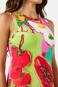 Gorman - Pen Pals Printed Jersey Tank - print