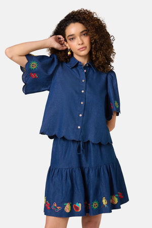 Gorman - Postcards Chambray Shirt - chambray