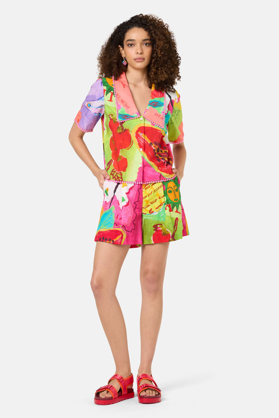 Gorman - Pen Pals Organic Cotton Short - print