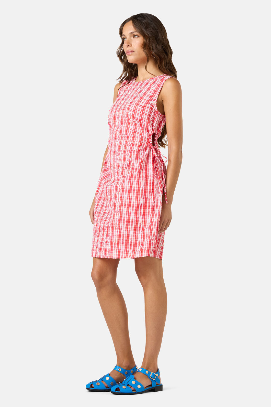 Gorman - Highland Check Mini Dress - red