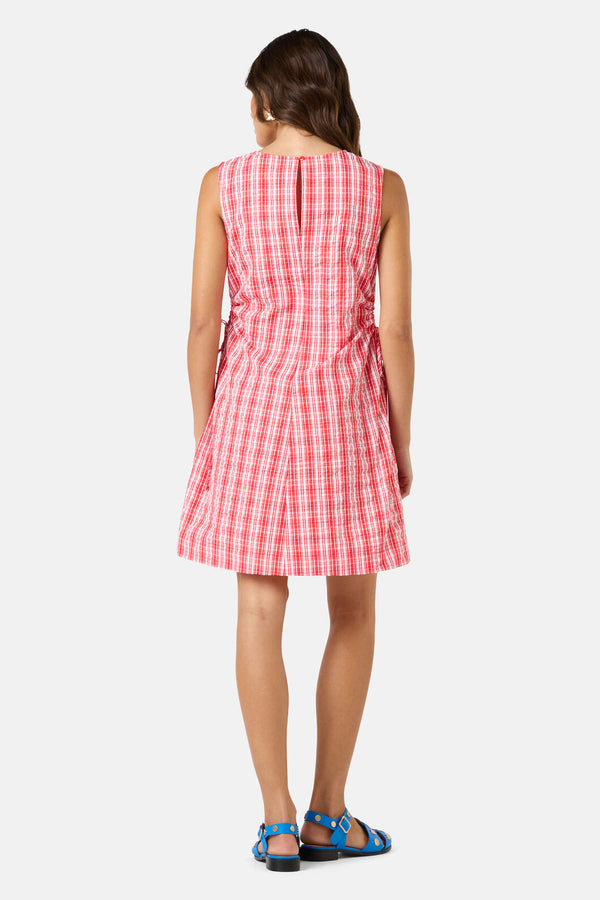 Gorman - Highland Check Mini Dress - red