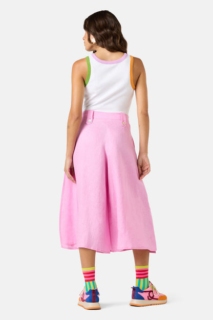 Gorman - Summer Linen Tomasa Skort - pink