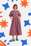 Gorman - FirecrackerPrintCttnMidiDress - print