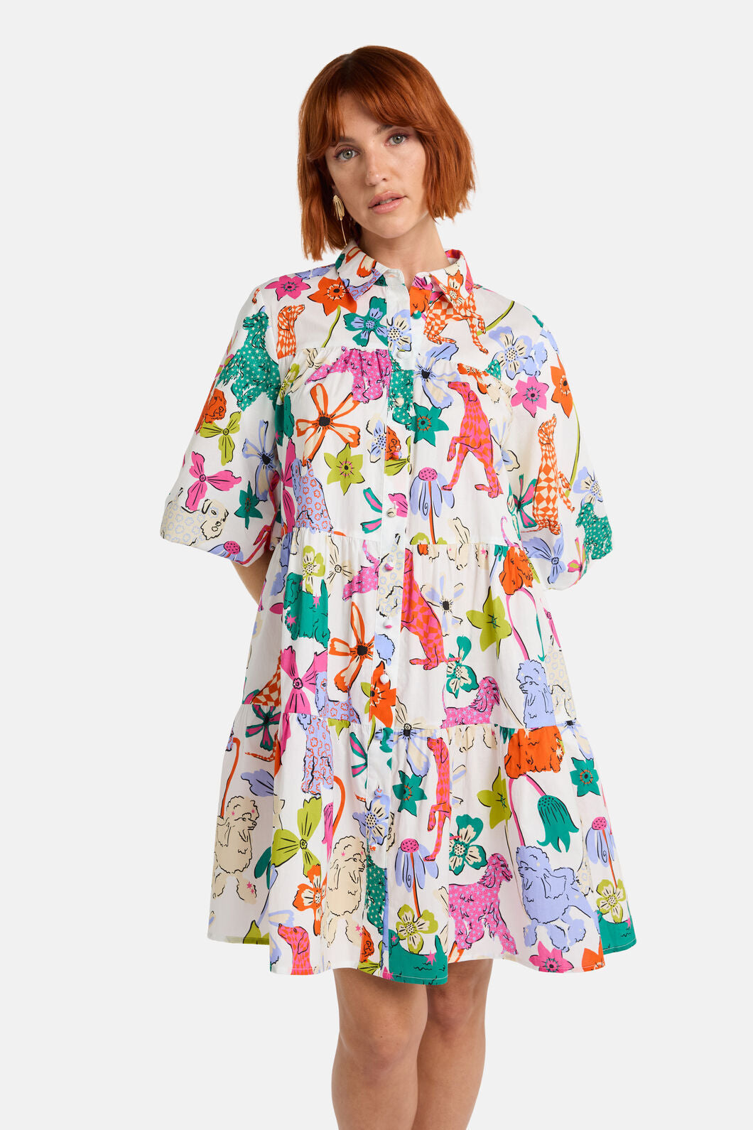 Gorman - So Fetch Print Shirt Dress - print