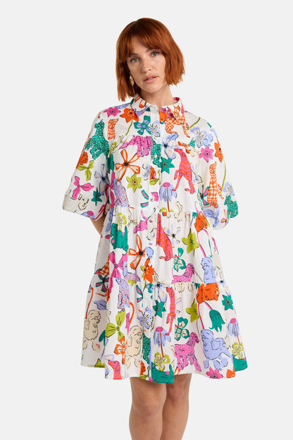 Gorman - So Fetch Print Shirt Dress - print