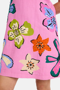Gorman - Smell The Flowers Shift Dress - pink