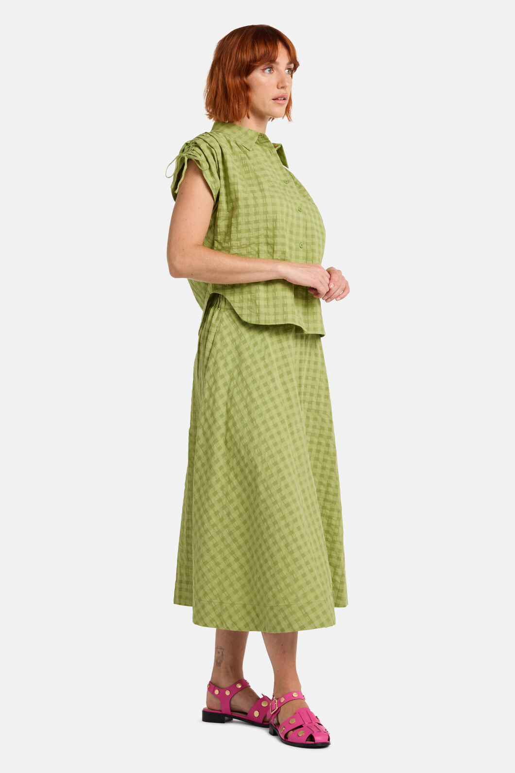 Gorman - Ready Check Cotton Shirt - green