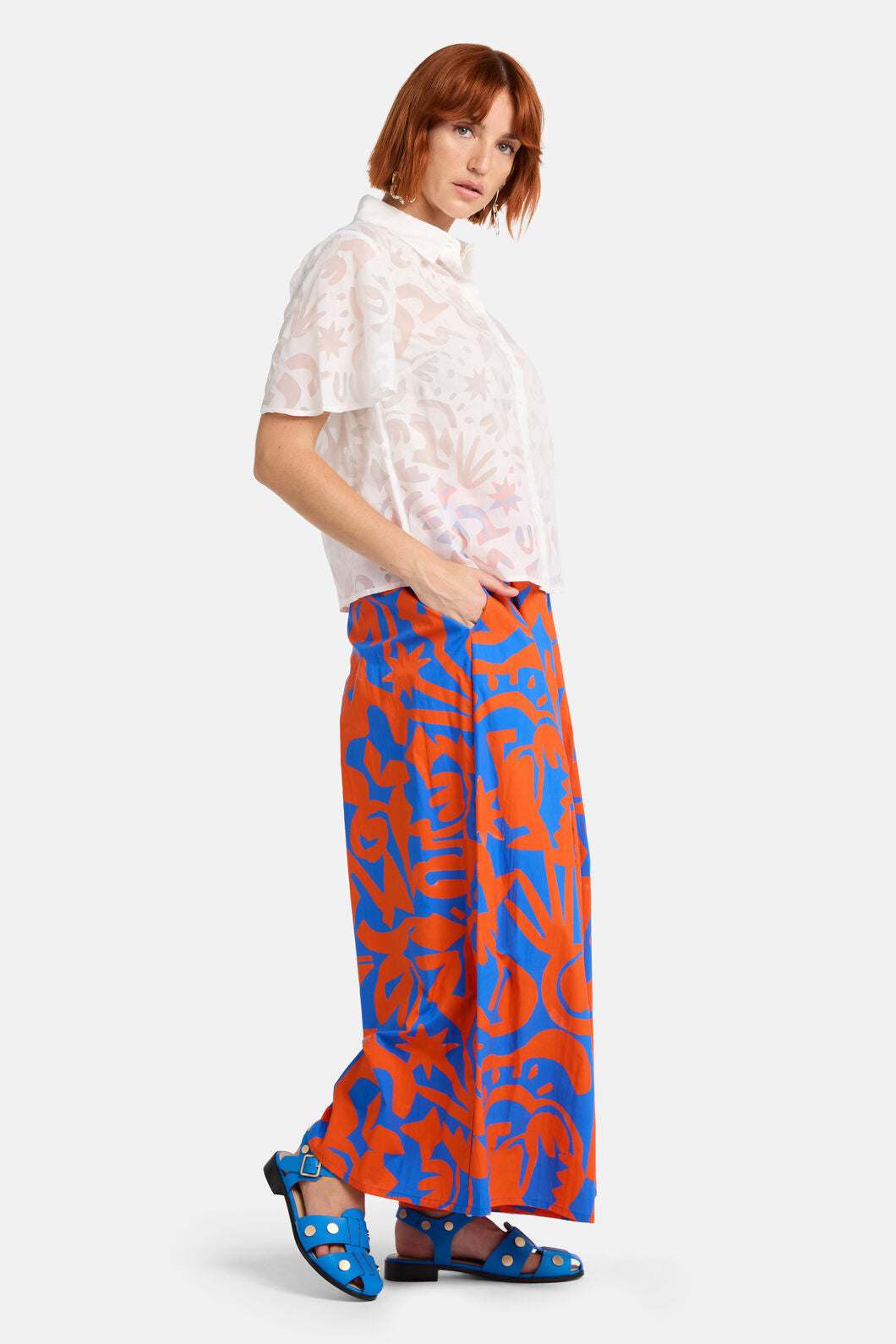 Gorman - Firecracker Burnout Shirt - white