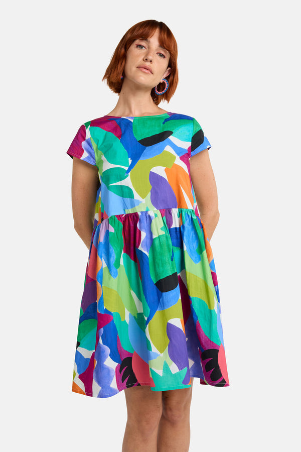 Gorman - Tangled Tropic Beach Dress - print