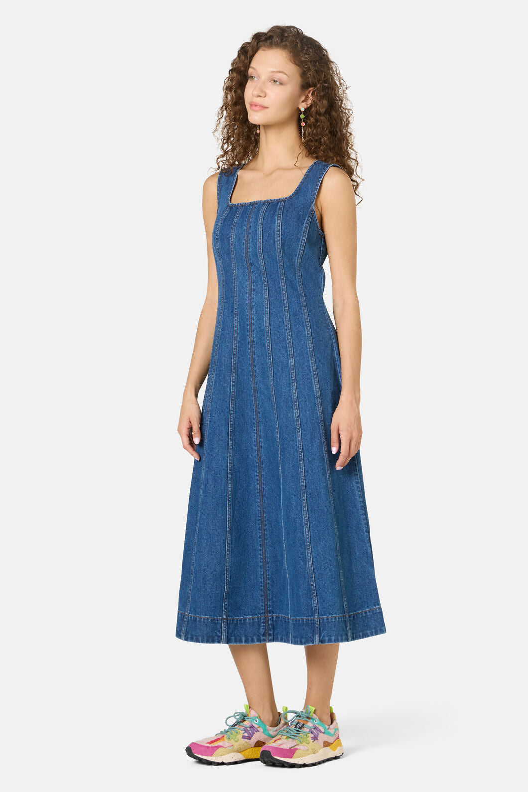 Gorman - Forget Me Not Denim Midi Dress - denim