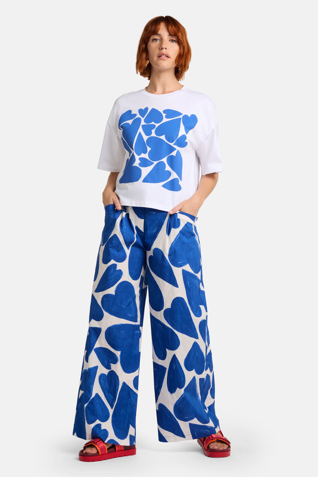 Gorman - Heartbeat Placement Relaxed Tee - white