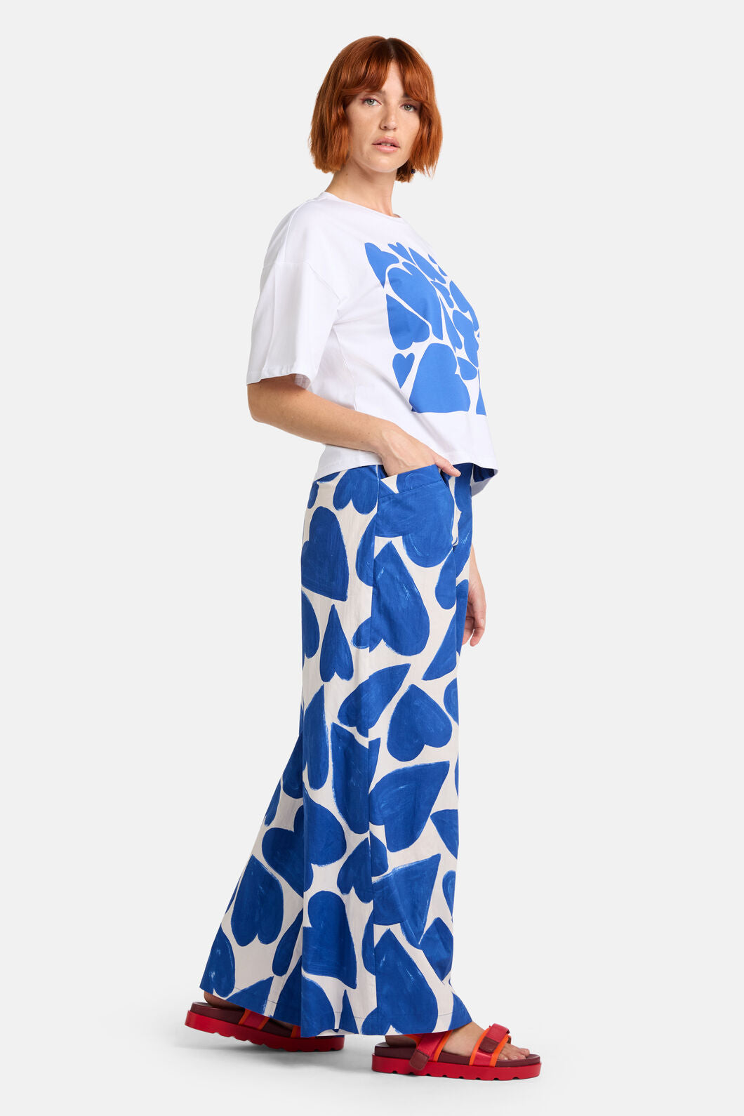 Gorman - Heartbeat Placement Relaxed Tee - white