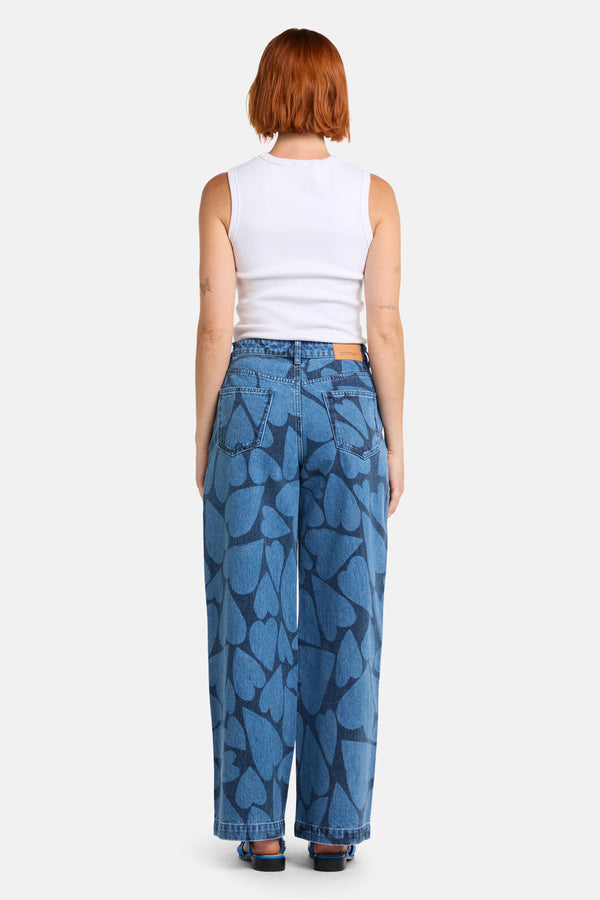 Gorman - Heartbeat Denim Wide Jean - denim