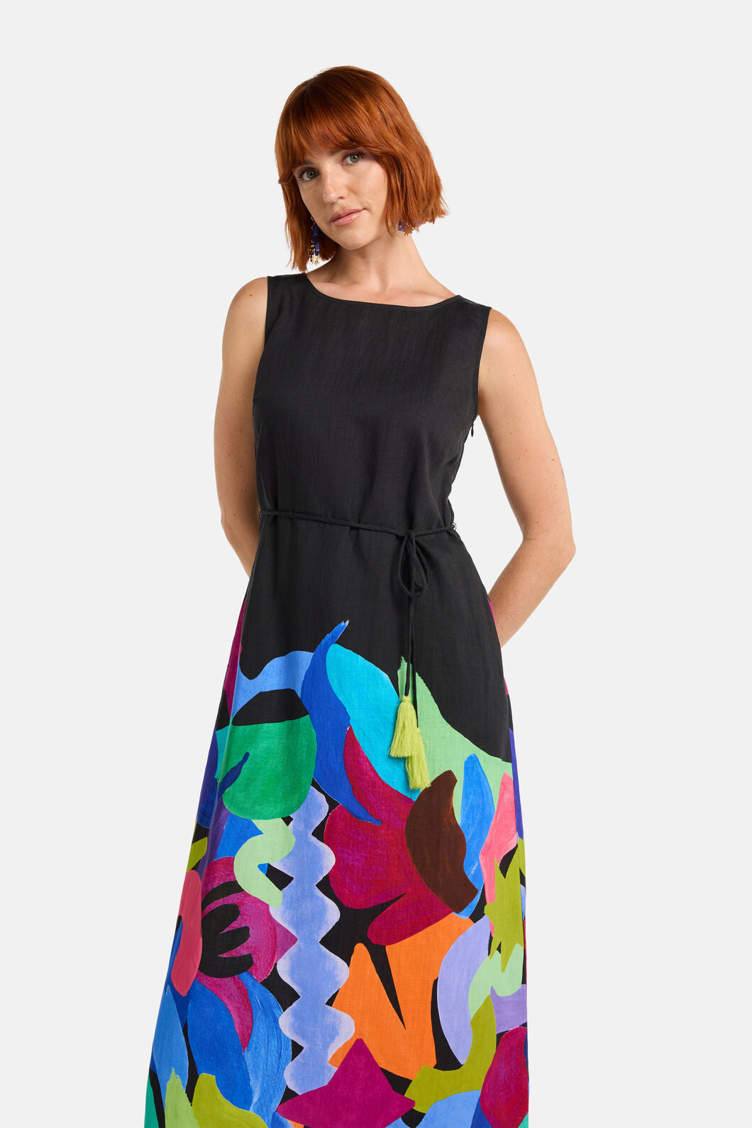 Gorman - Tangled Tropic Placement Dress - print