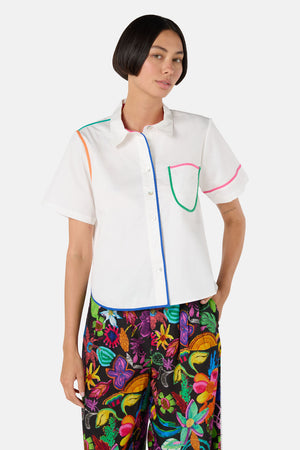 Gorman - Linescape Shirt - white