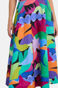 Gorman - Tangled Tropic Midi Skirt - print