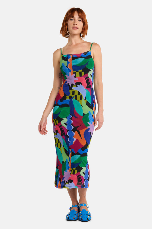 Gorman - Tangled Tropic Mesh Dress - print