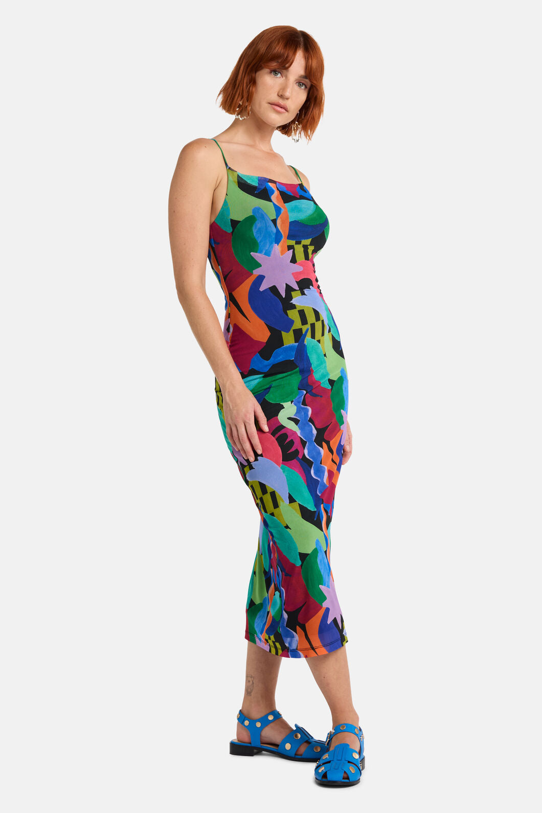 Gorman - Tangled Tropic Mesh Dress - print