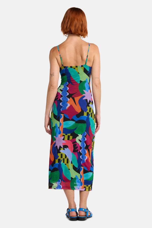 Gorman - Tangled Tropic Mesh Dress - print