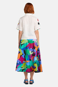 Gorman - Tangled Tropic Placement Shirt - white