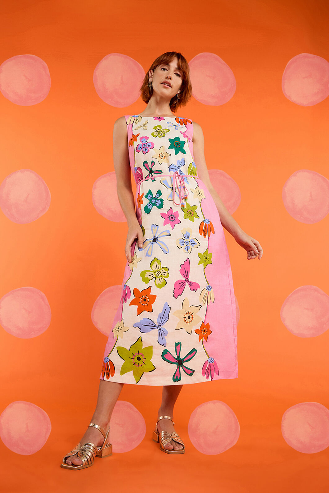 Gorman - Daisy Chain Print Long Dress - print