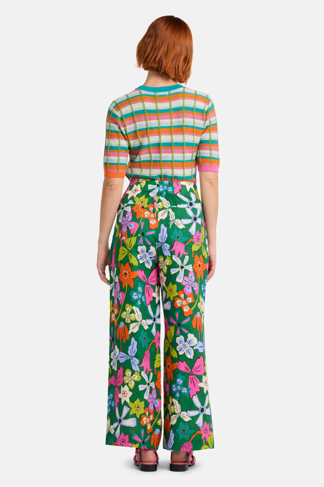 Gorman - Daisy Chain Print Pant - print