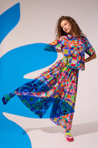 Gorman - Pinwheel Printed Skort - print