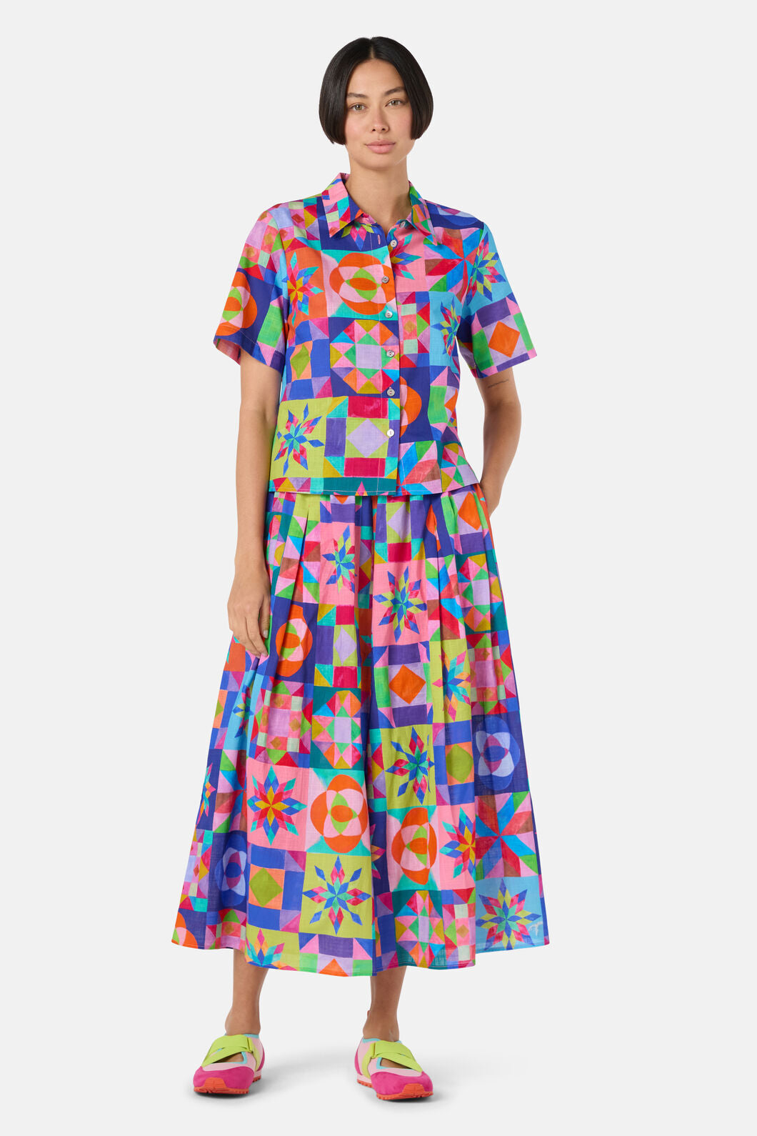 Gorman - Pinwheel Printed Shirt - print