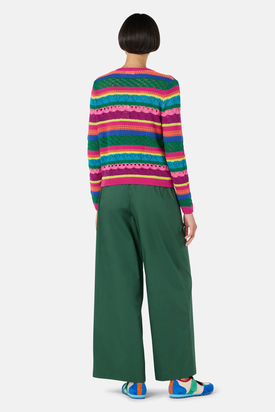 Gorman - Stripetastic Cotton Cardigan - stripe