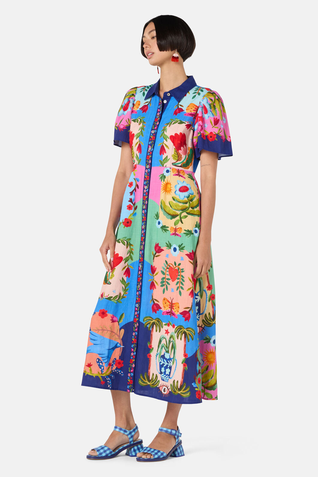 Gorman - LittleThingsPlcementShirtDress - print