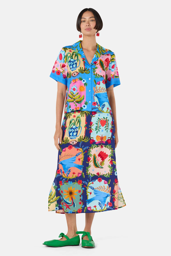 Gorman - Little Things Placement Shirt - print