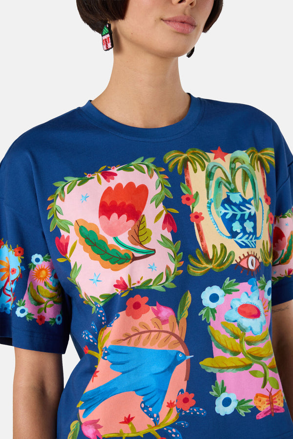 Gorman - Little Things Print RelaxedTee - print