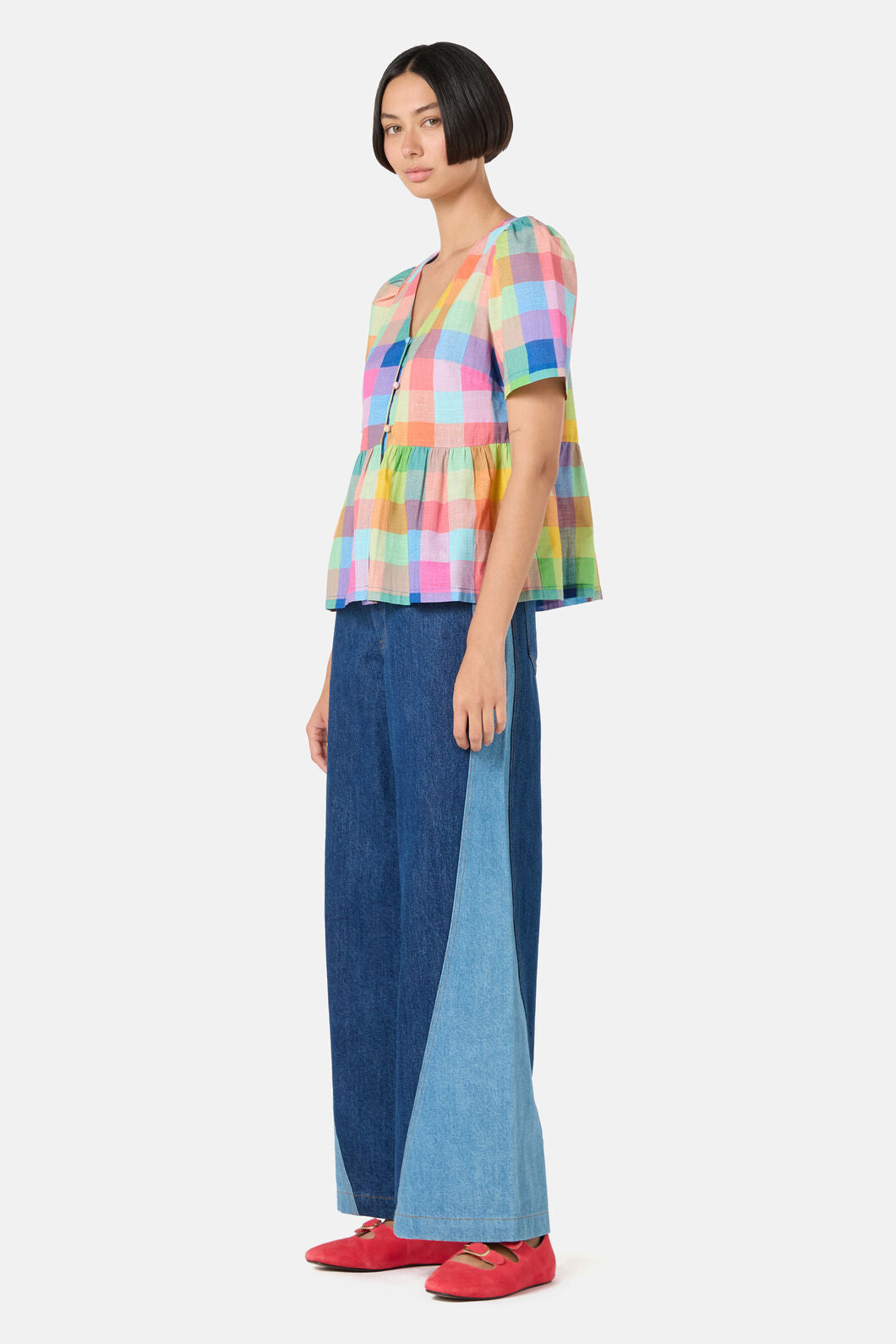 Gorman - Little Checks Top - check