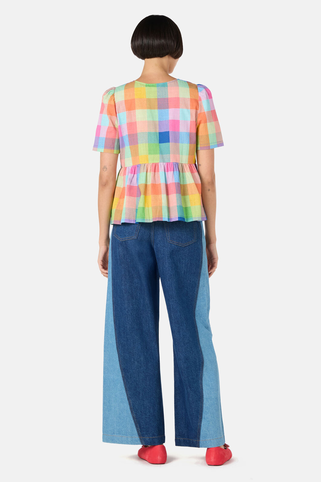 Gorman - Little Checks Top - check