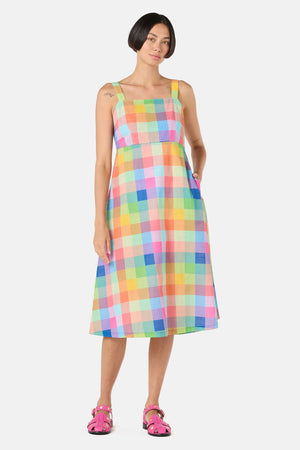 Gorman - Little Checks Midi Dress - check