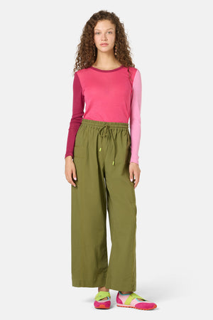 Gorman - Cargo Crinkle Hybrid Pant - khaki