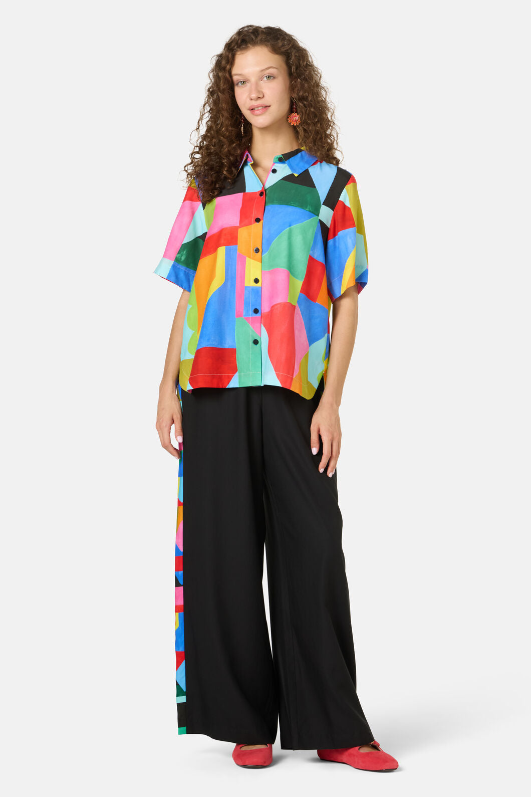Gorman - Abstract Symphony Oversized Shirt - print