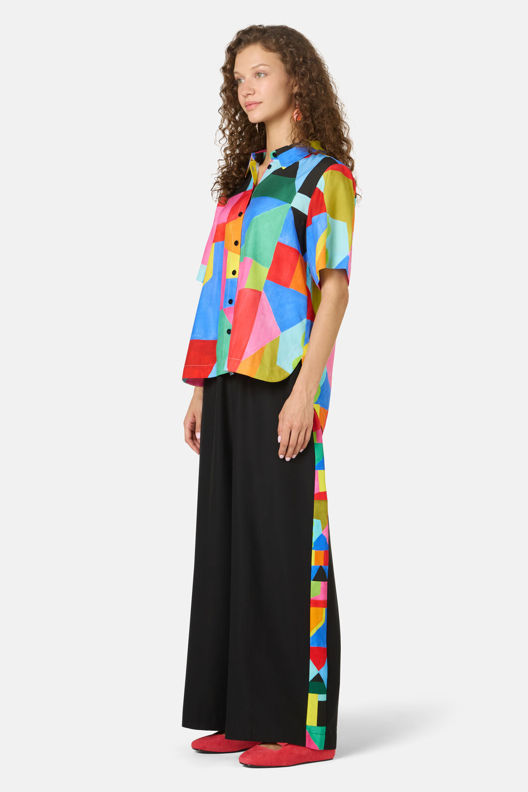 Gorman - Abstract Symphony Oversized Shirt - print